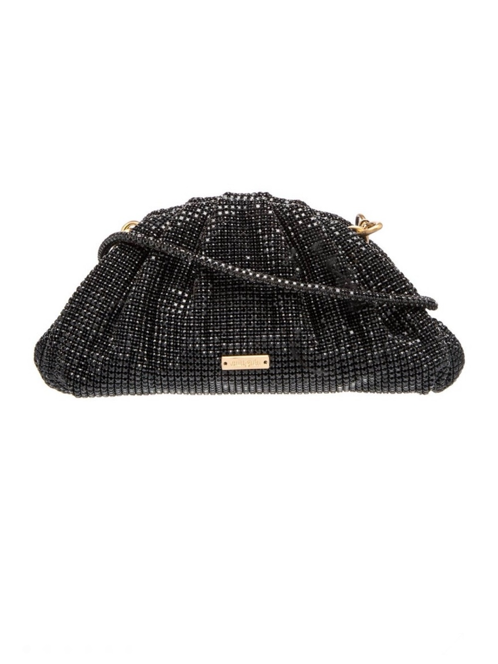 CULT GAIA Jaala Nano bag black Rhinestone
